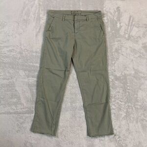 Frank & Eileen Olive Straight Leg Pants